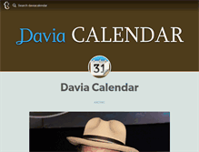 Tablet Screenshot of davia.com